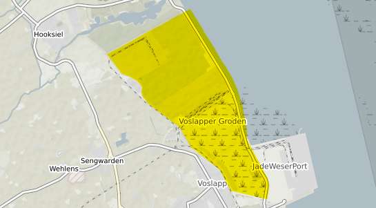 Immobilienpreisekarte Wilhelmshaven Voslapper Groden